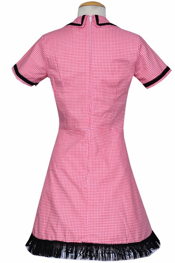 Nashville Boogie Dress in Tiny Red Gingham - Picture 7 of 10